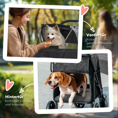 PawHut Hundewagen