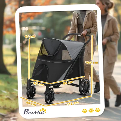 PawHut Hundewagen