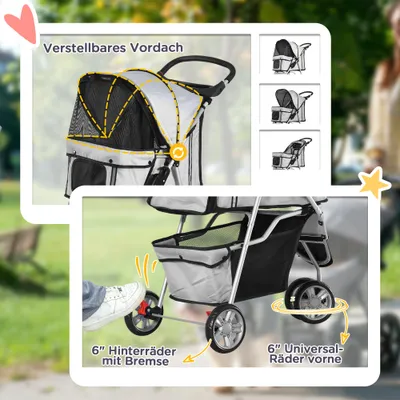 PawHut Hundewagen