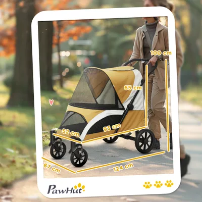 PawHut Hundewagen