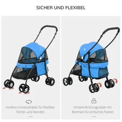 PawHut Hundewagen
