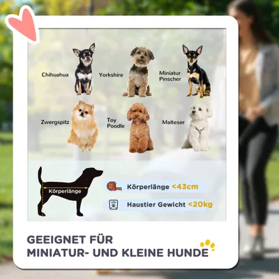 PawHut Hundewagen