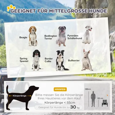 PawHut Hundeanhänger