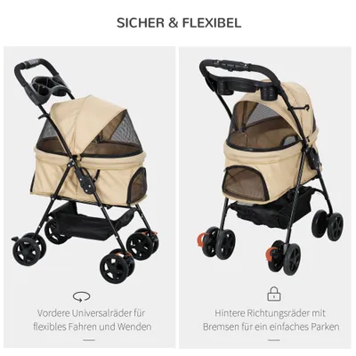 PawHut Hundewagen