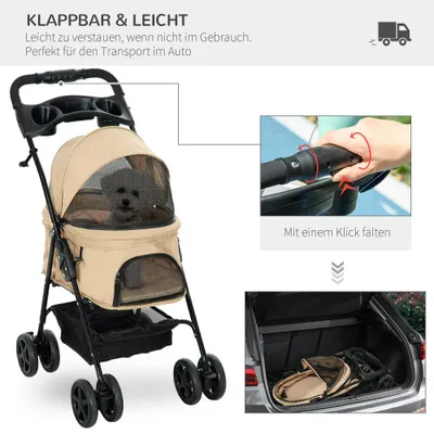 PawHut Hundewagen