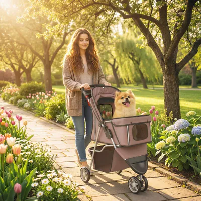 PawHut Hundewagen