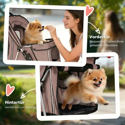 PawHut Hundewagen