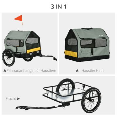 PawHut Hundeanhänger