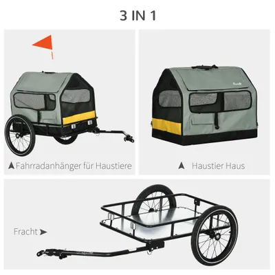 PawHut Hundeanhänger
