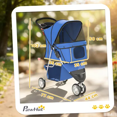 PawHut Hundewagen
