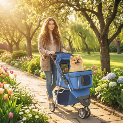 PawHut Hundewagen