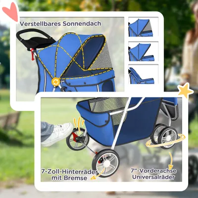 PawHut Hundewagen