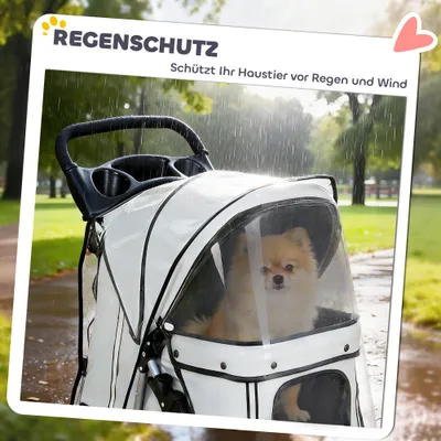 PawHut Hundewagen