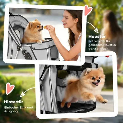 PawHut Hundewagen