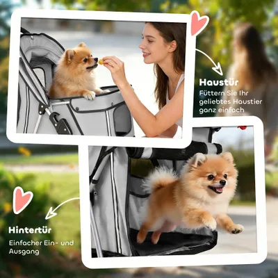 PawHut Hundewagen
