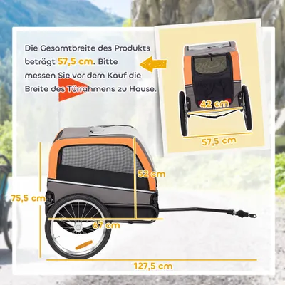 PawHut Hundeanhänger