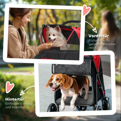 PawHut Hundewagen