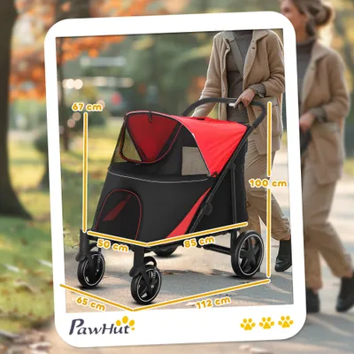 PawHut Hundewagen