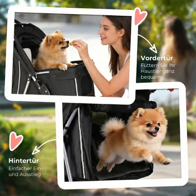 PawHut Hundewagen
