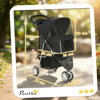 PawHut Hundewagen
