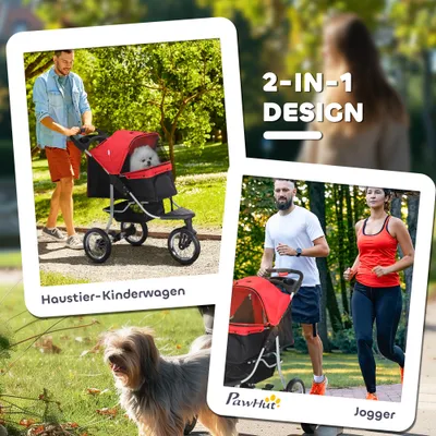 PawHut Hundewagen