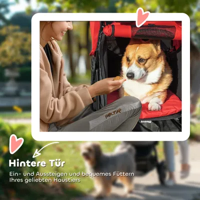 PawHut Hundewagen