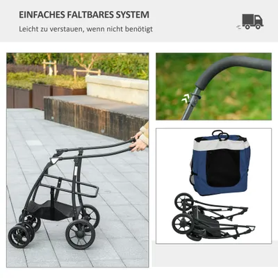 PawHut Hundewagen