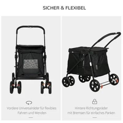PawHut Hundewagen