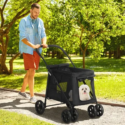 PawHut Hundewagen