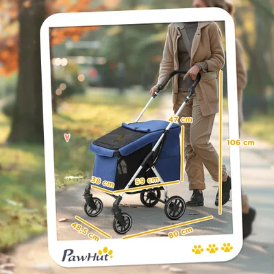 PawHut Hundewagen
