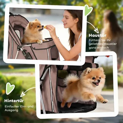 PawHut Hundewagen