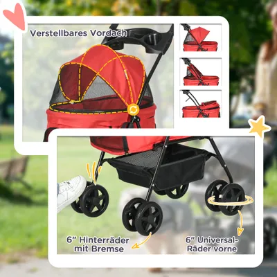PawHut Hundewagen