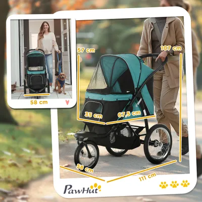 PawHut Hundewagen