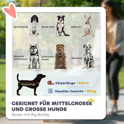 PawHut Hundewagen