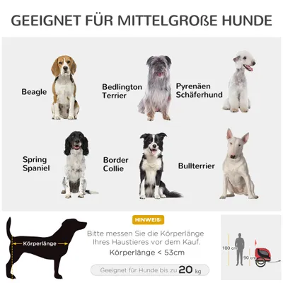 PawHut Hundeanhänger