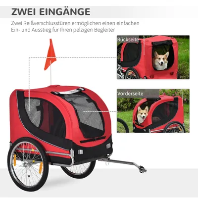 PawHut Hundeanhänger