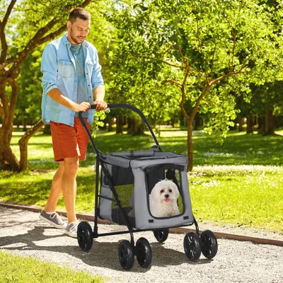 PawHut Hundewagen
