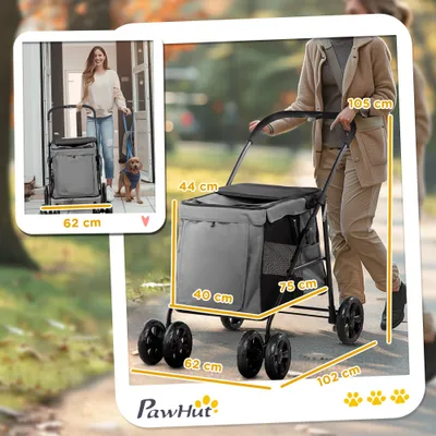 PawHut Hundewagen