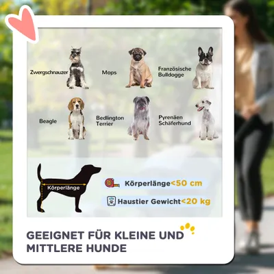 PawHut Hundewagen