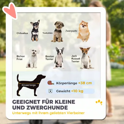 PawHut Hundewagen