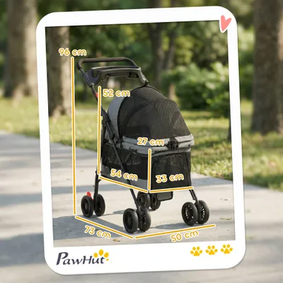 PawHut Hundewagen