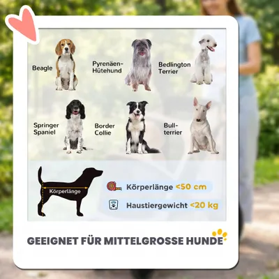 PawHut Hundewagen