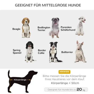 PawHut Hundeliege