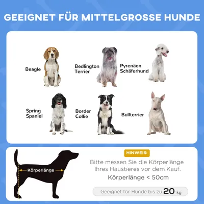 PawHut Hundeliege