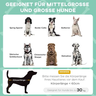 PawHut Hundeliege