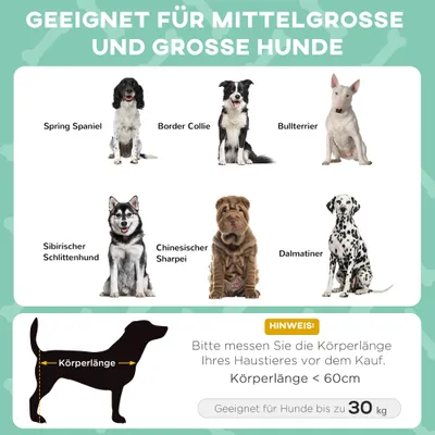 PawHut Hundeliege