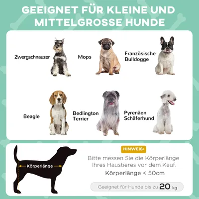 PawHut Hundeliege