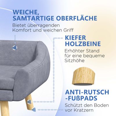 PawHut Hundesofa