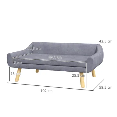 PawHut Hundesofa