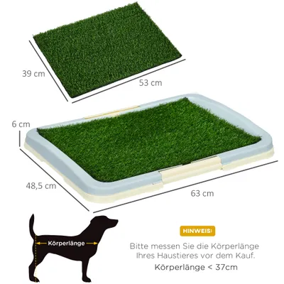 PawHut Hundetoilette